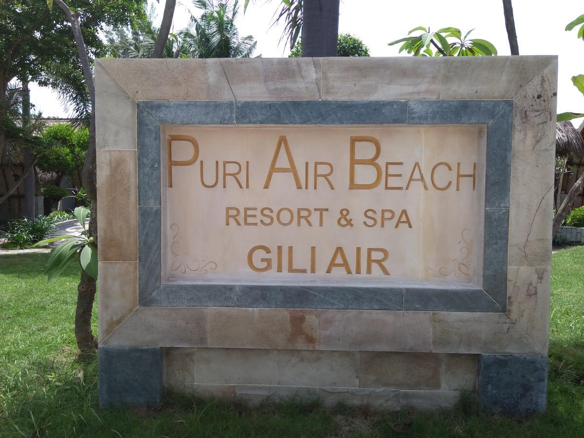 Puri Air Beach Resort & Spa Gili Air Exteriör bild